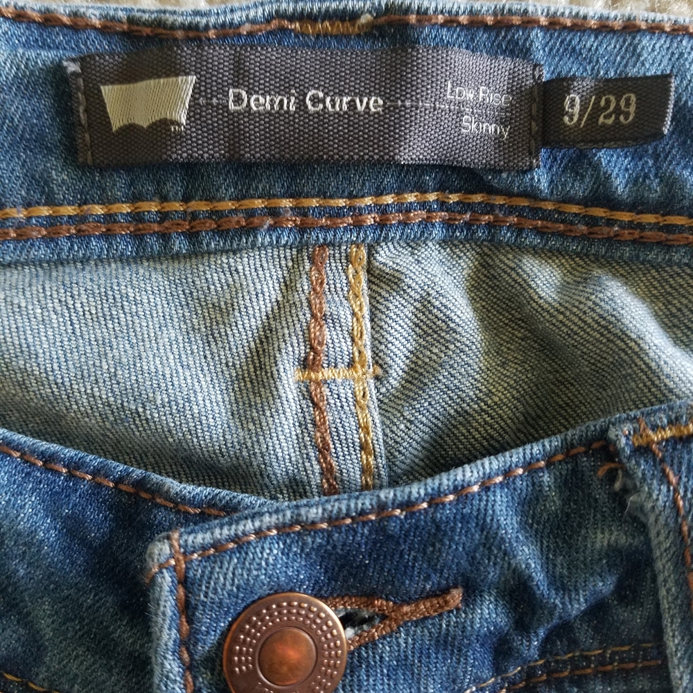 Low Rise Skinny Demi Curve Levi's